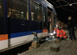 Strassenbahn In Jena Entgleist 19022021 00017